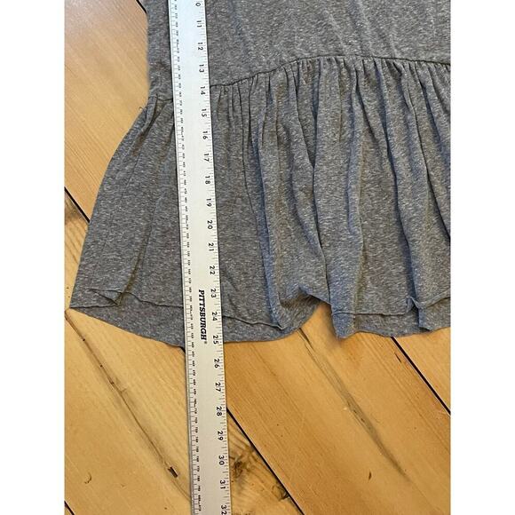 T. LA Women's Grey Babydoll V-Neck Tank Top - Size XS - Picture 6 of 6